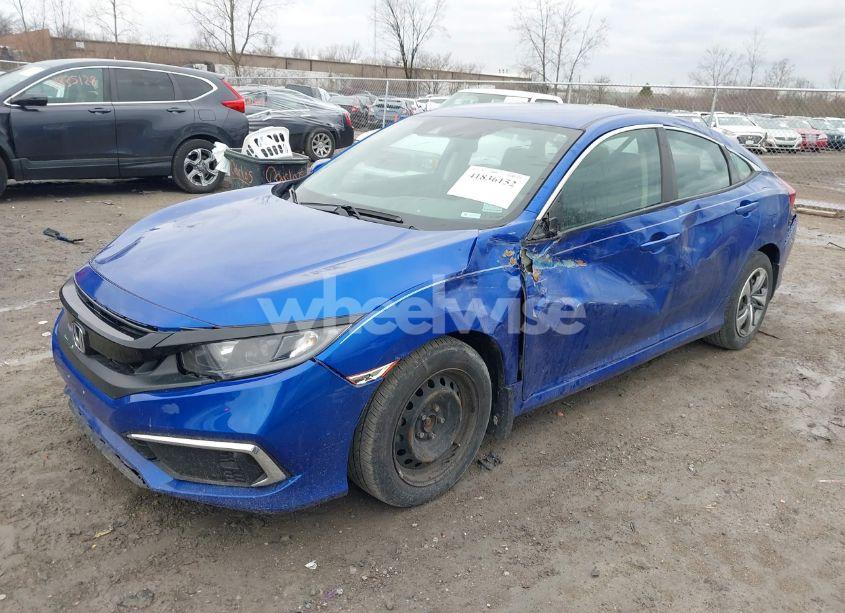 Photo 2 of 2019 Honda Civic LX (VIN 2HGFC2F68KH550779)