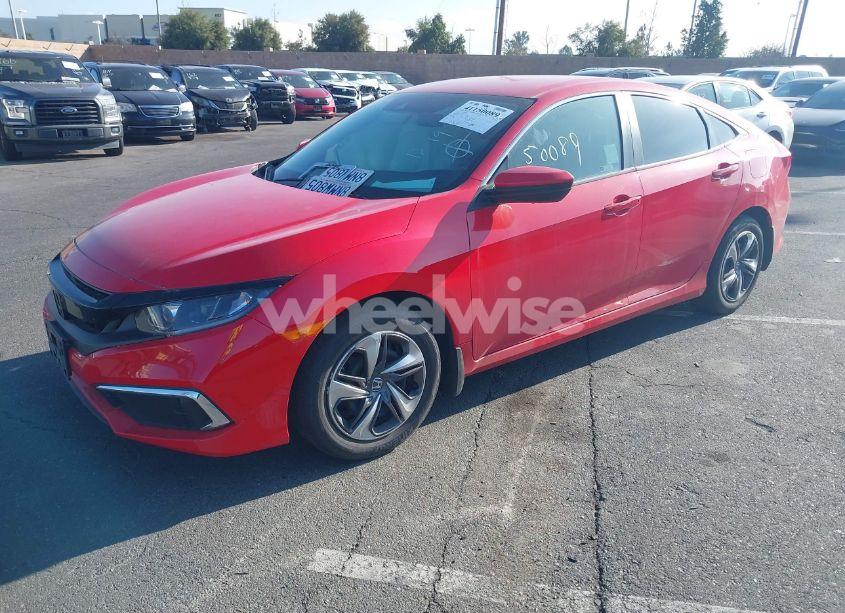 Photo 2 of 2019 Honda Civic LX (VIN 2HGFC2F68KH592319)