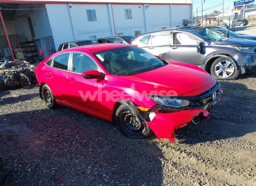 2020 Honda Civic LX (VIN 2HGFC2F68LH548550) main photo