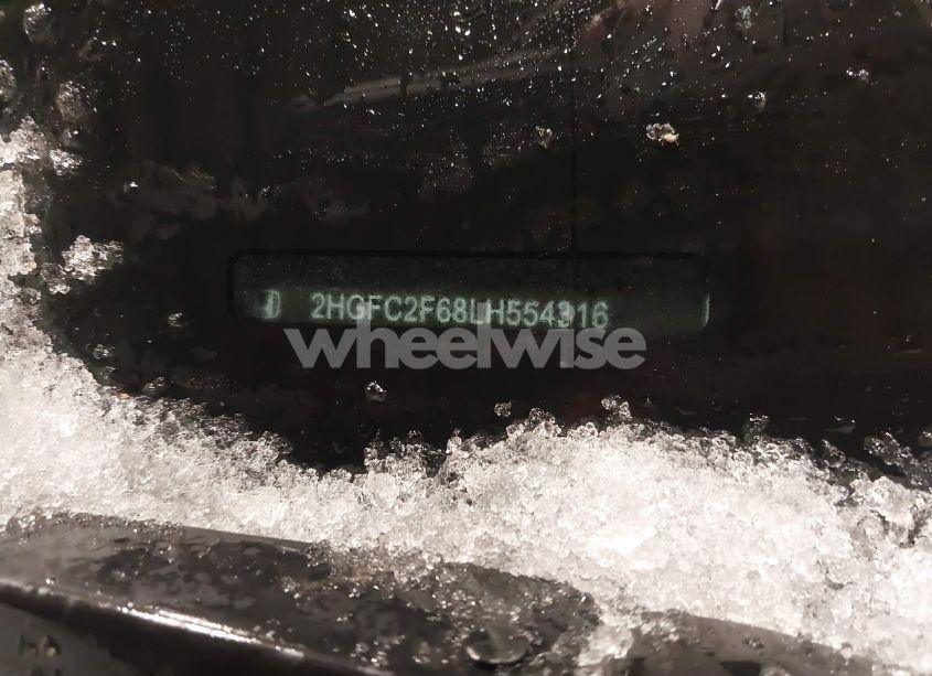 Photo 9 of 2020 Honda Civic LX (VIN 2HGFC2F68LH554316)