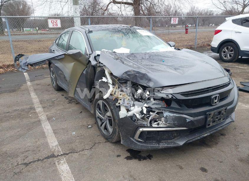 2020 Honda Civic LX (VIN 2HGFC2F68LH576817) main photo