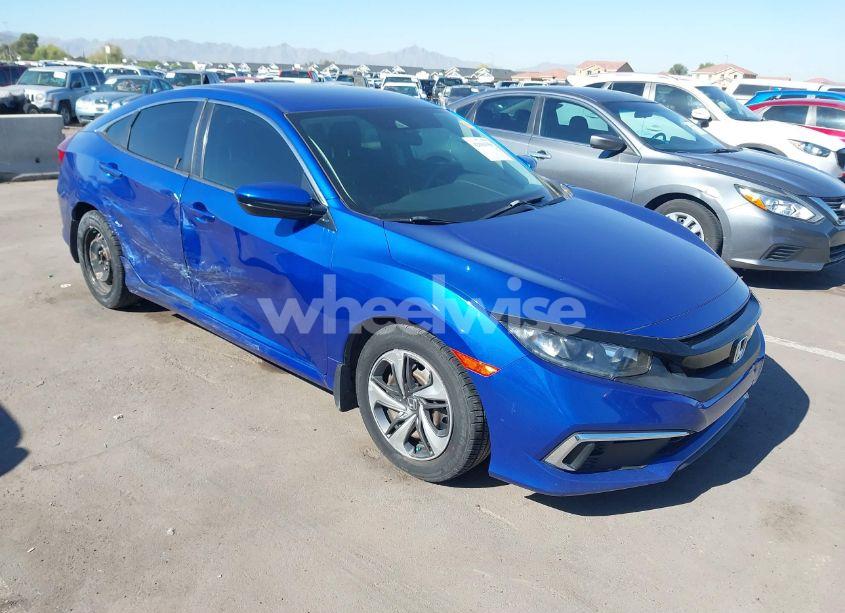 2019 Honda Civic LX (VIN 2HGFC2F69KH500795) main photo
