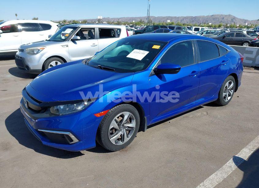 Photo 2 of 2019 Honda Civic LX (VIN 2HGFC2F69KH500795)