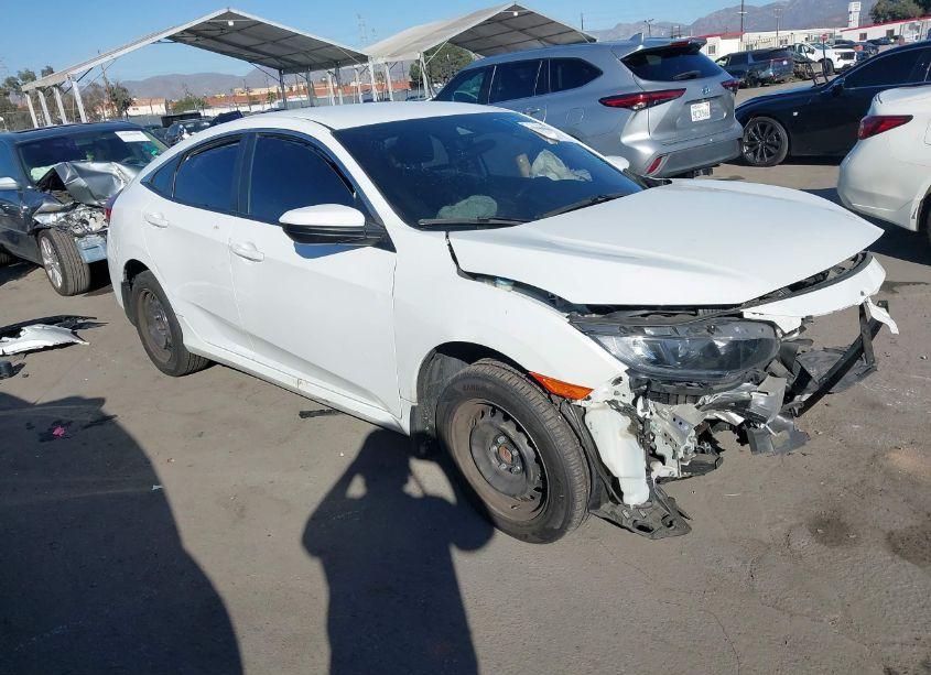 2020 Honda Civic LX (VIN 2HGFC2F69LH513130) main photo