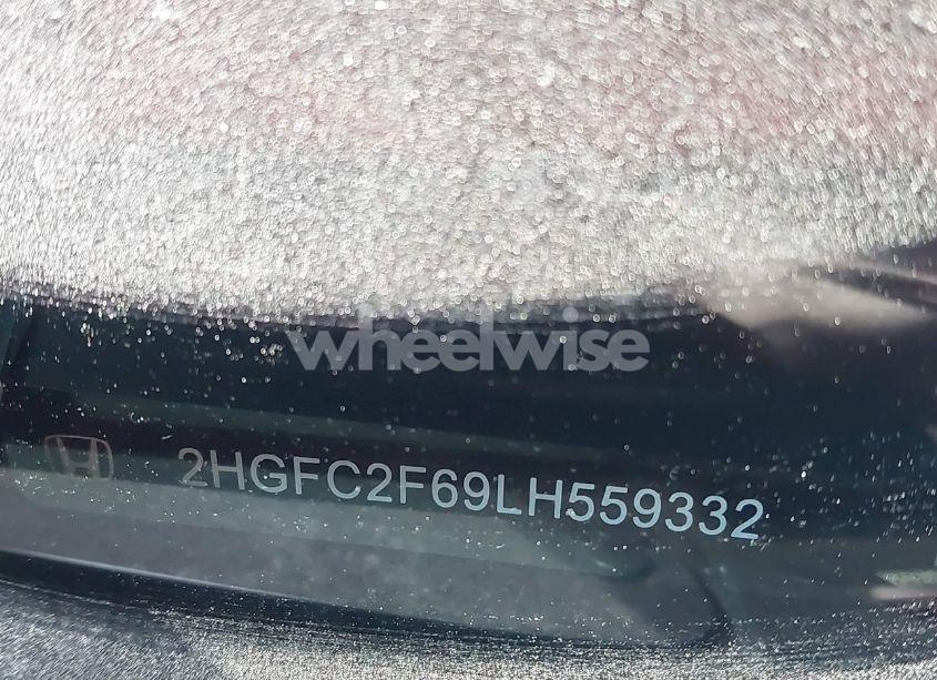 Photo 9 of 2020 Honda Civic LX (VIN 2HGFC2F69LH559332)