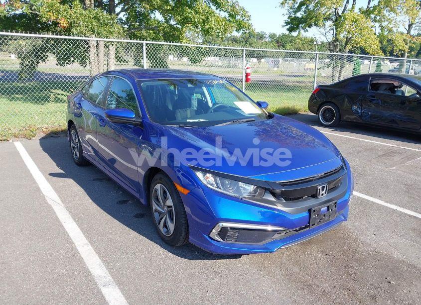 2021 Honda Civic LX (VIN 2HGFC2F69MH523545) main photo