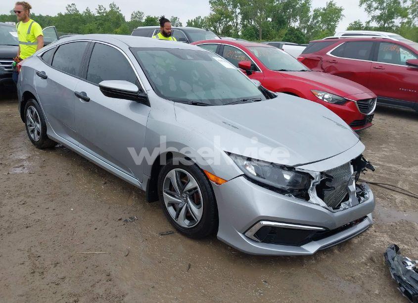2019 Honda Civic LX (VIN 2HGFC2F6XKH519274) main photo