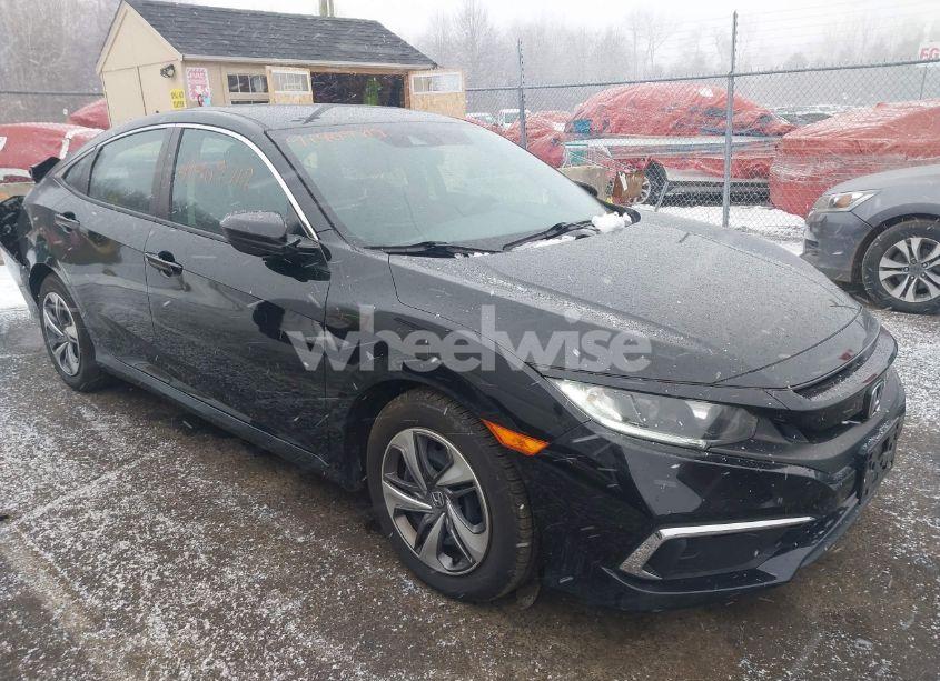 2019 Honda Civic LX (VIN 2HGFC2F6XKH529495) main photo