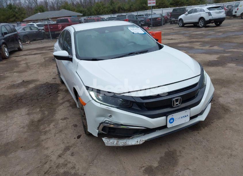 2019 Honda Civic LX (VIN 2HGFC2F6XKH552789) main photo