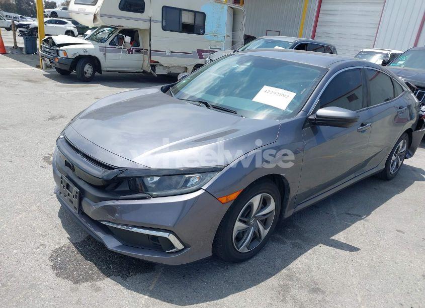 Photo 2 of 2020 Honda Civic LX (VIN 2HGFC2F6XLH528798)