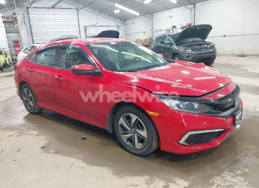 2020 Honda Civic LX (VIN 2HGFC2F6XLH551000) main photo
