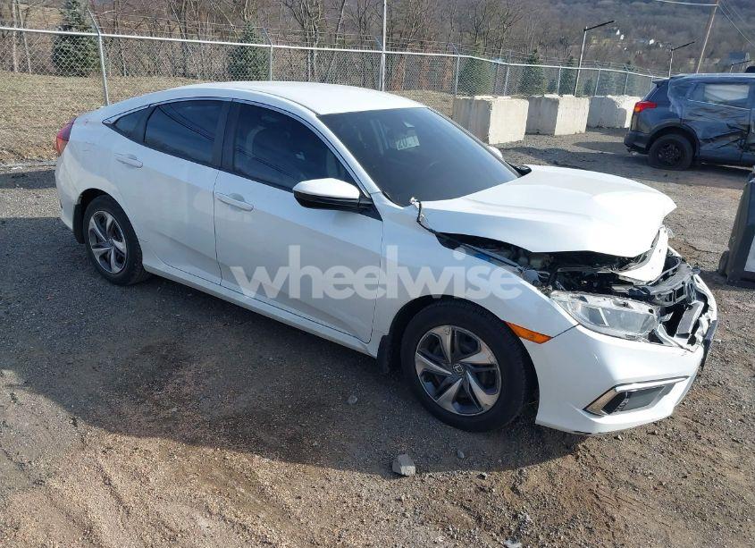 2020 Honda Civic LX (VIN 2HGFC2F6XLH560831) main photo