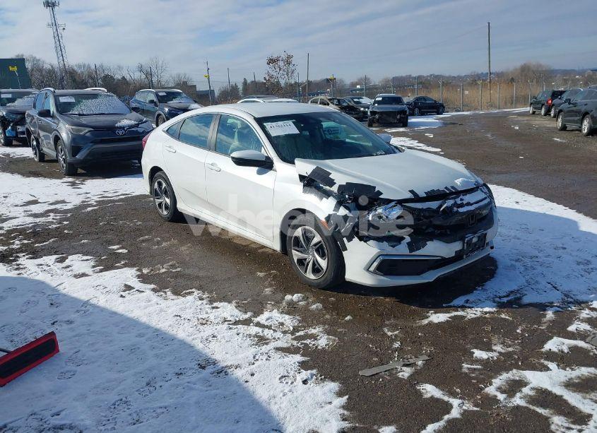 2020 Honda Civic LX (VIN 2HGFC2F6XLH583705) main photo