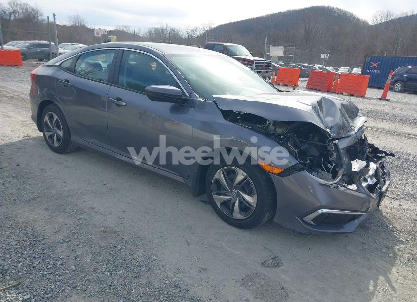 2020 Honda Civic LX (VIN 2HGFC2F6XLH588760) main photo