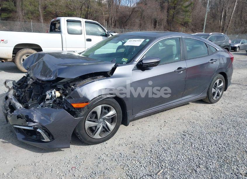 Photo 2 of 2020 Honda Civic LX (VIN 2HGFC2F6XLH588760)