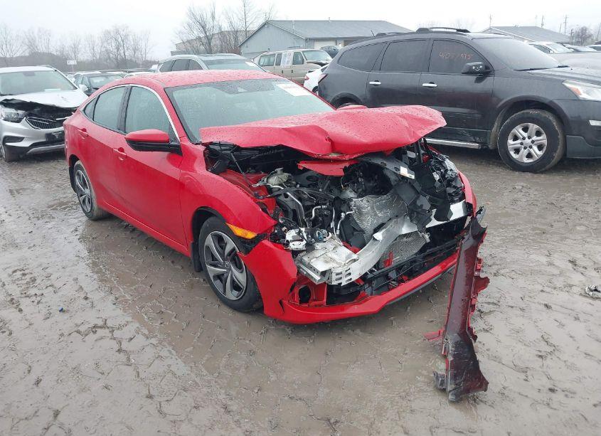 2021 Honda Civic LX (VIN 2HGFC2F6XMH533064) main photo