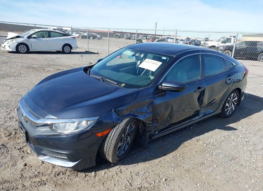 Photo 2 of 2018 Honda Civic EX (VIN 2HGFC2F70JH552663)