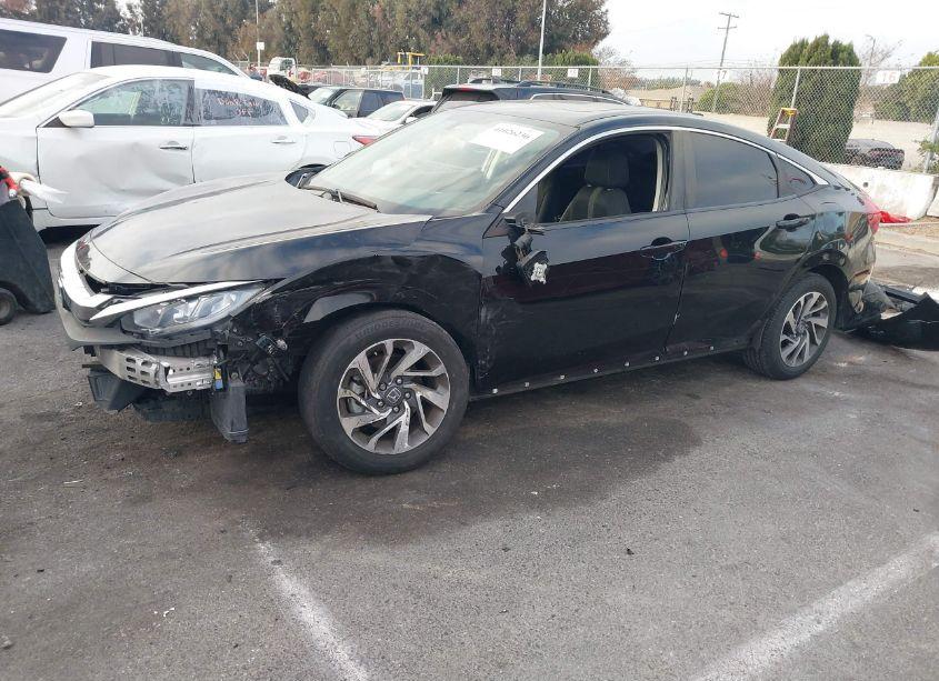 Photo 2 of 2018 Honda Civic EX (VIN 2HGFC2F70JH577823)