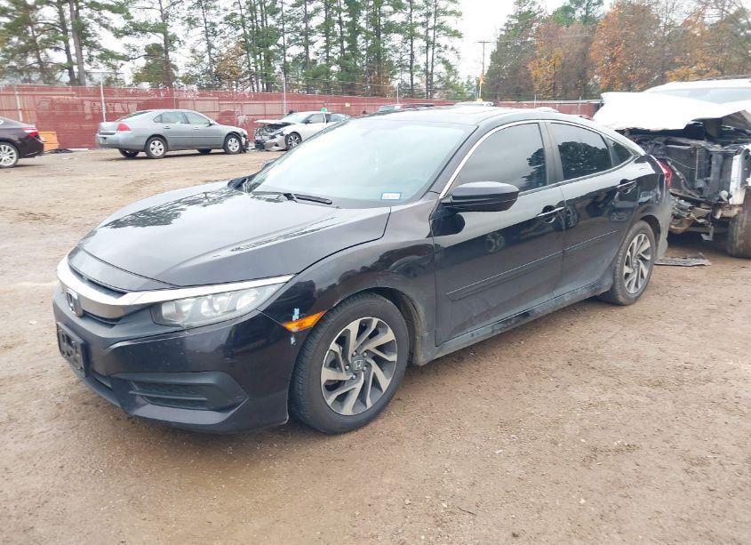 Photo 2 of 2018 Honda Civic EX (VIN 2HGFC2F70JH591382)