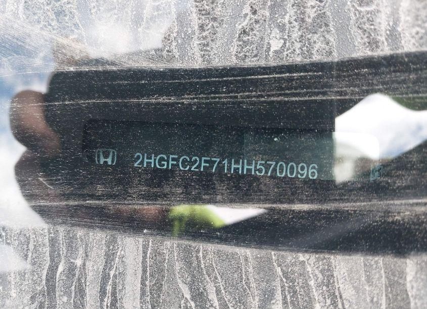 Photo 9 of 2017 Honda Civic EX (VIN 2HGFC2F71HH570096)