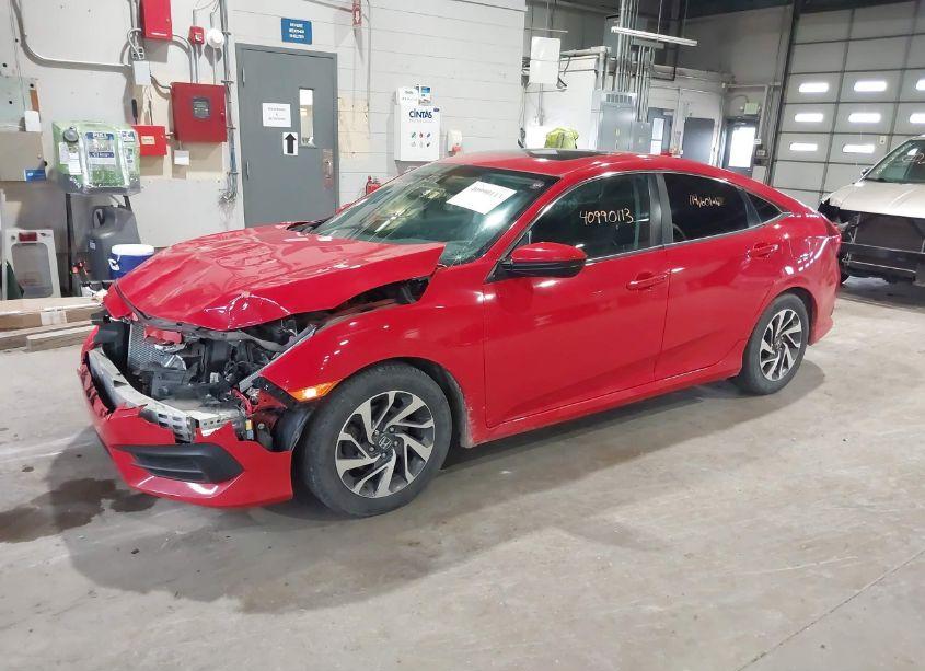 Photo 2 of 2017 Honda Civic EX (VIN 2HGFC2F73HH552392)