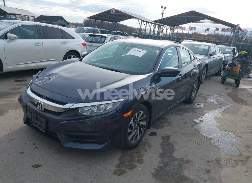 Photo 2 of 2018 Honda Civic EX (VIN 2HGFC2F73JH516093)