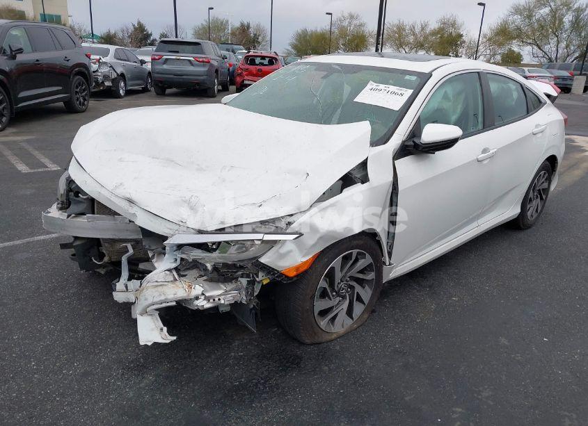 Photo 2 of 2018 Honda Civic EX (VIN 2HGFC2F73JH543889)