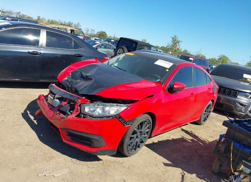 Photo 2 of 2018 Honda Civic EX (VIN 2HGFC2F73JH546260)