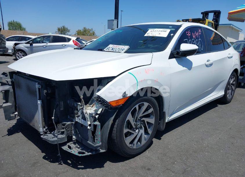 Photo 2 of 2018 Honda Civic EX (VIN 2HGFC2F73JH551118)