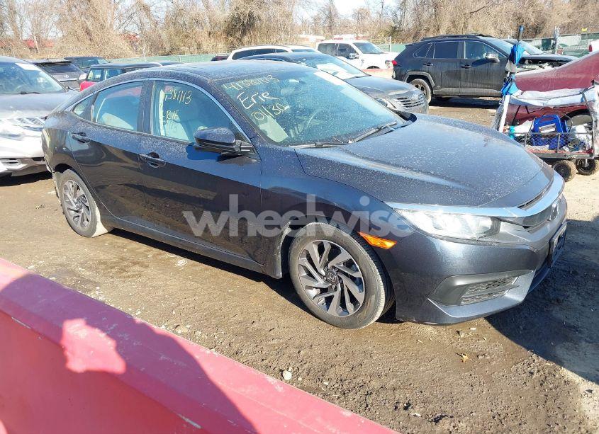 2018 Honda Civic EX (VIN 2HGFC2F73JH556254) main photo