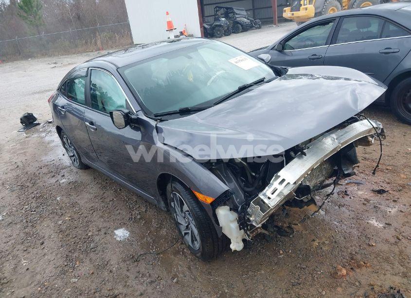 2018 Honda Civic EX (VIN 2HGFC2F73JH592834) main photo