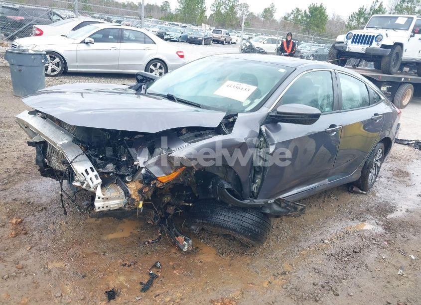 Photo 2 of 2018 Honda Civic EX (VIN 2HGFC2F73JH592834)