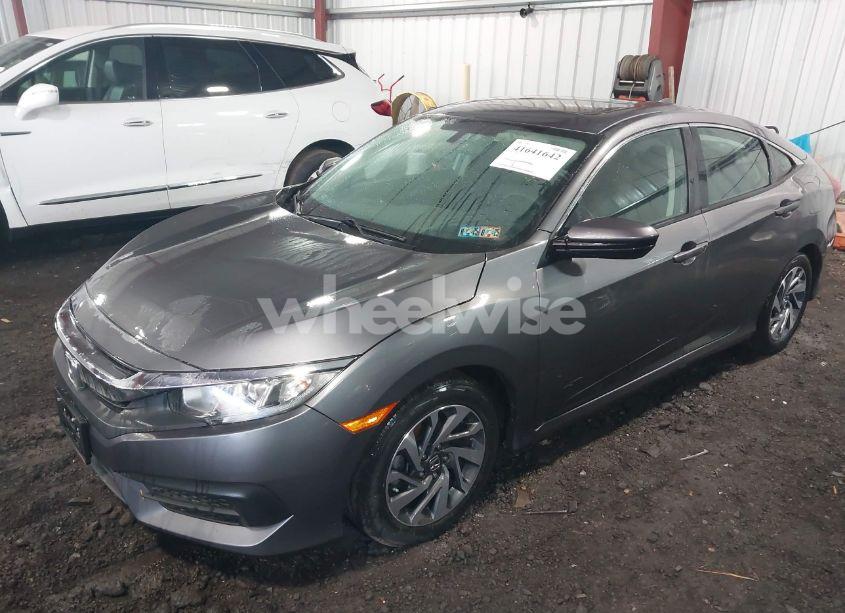 Photo 2 of 2018 Honda Civic EX (VIN 2HGFC2F73JH597127)
