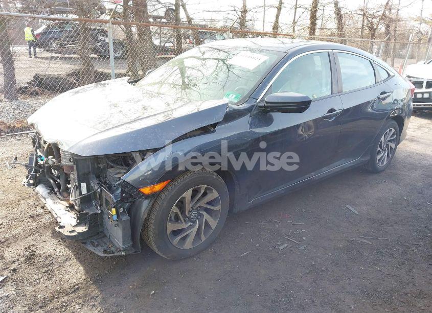 Photo 2 of 2018 Honda Civic EX (VIN 2HGFC2F74JH579283)