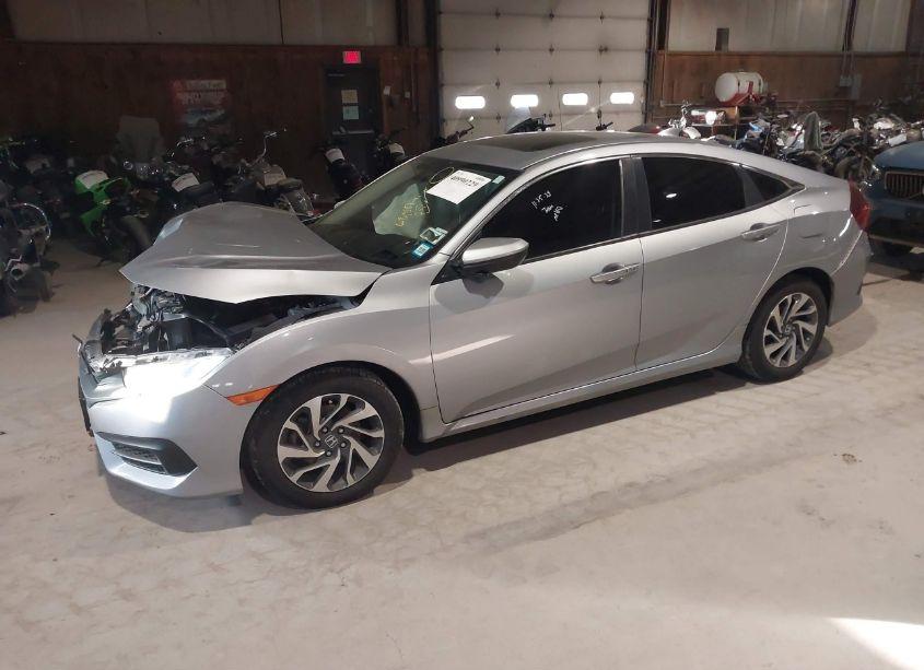 Photo 2 of 2017 Honda Civic EX (VIN 2HGFC2F75HH558789)