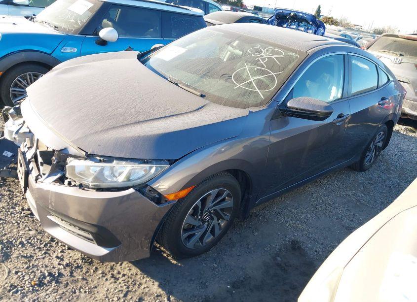 Photo 2 of 2018 Honda Civic EX (VIN 2HGFC2F75JH564498)