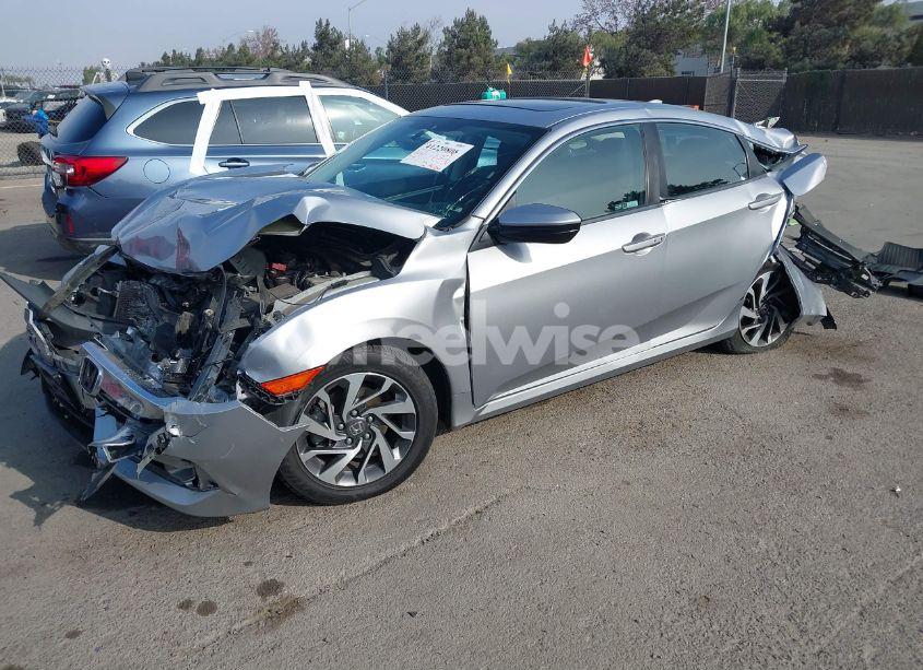 Photo 2 of 2018 Honda Civic EX (VIN 2HGFC2F75JH573671)