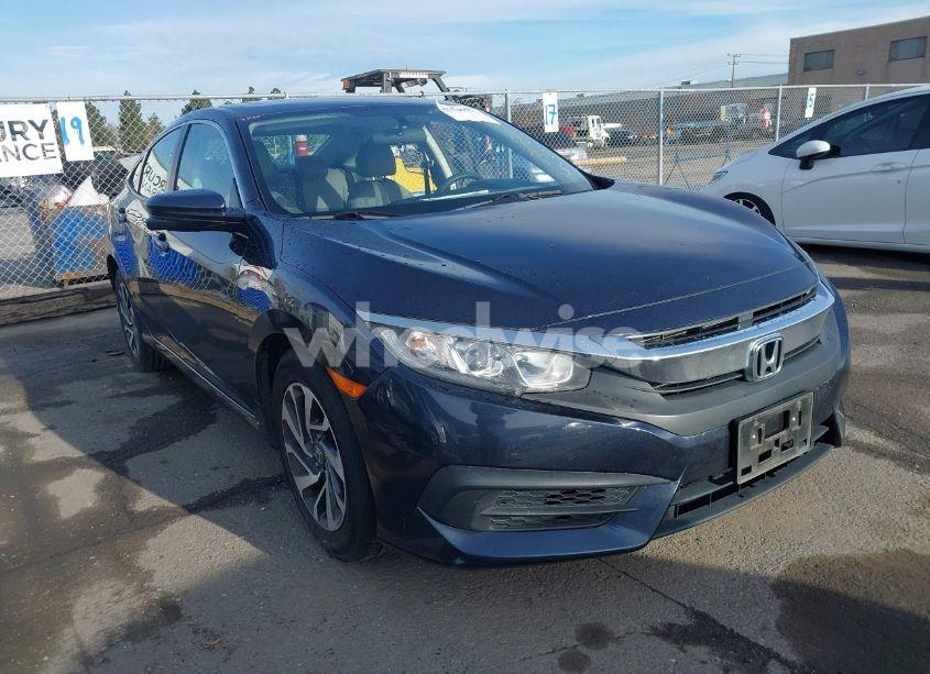 2018 Honda Civic EX (VIN 2HGFC2F75JH607317) main photo