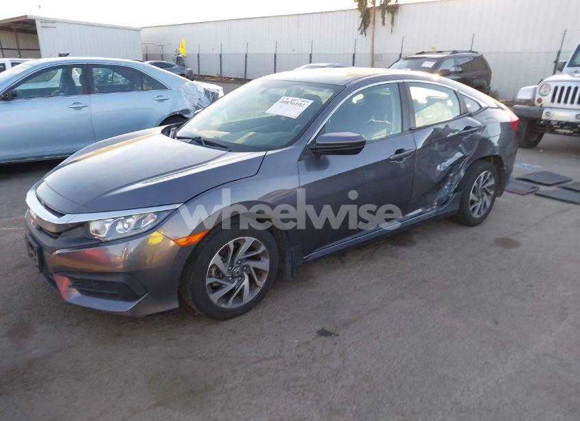 Photo 2 of 2018 Honda Civic EX (VIN 2HGFC2F76JH531767)