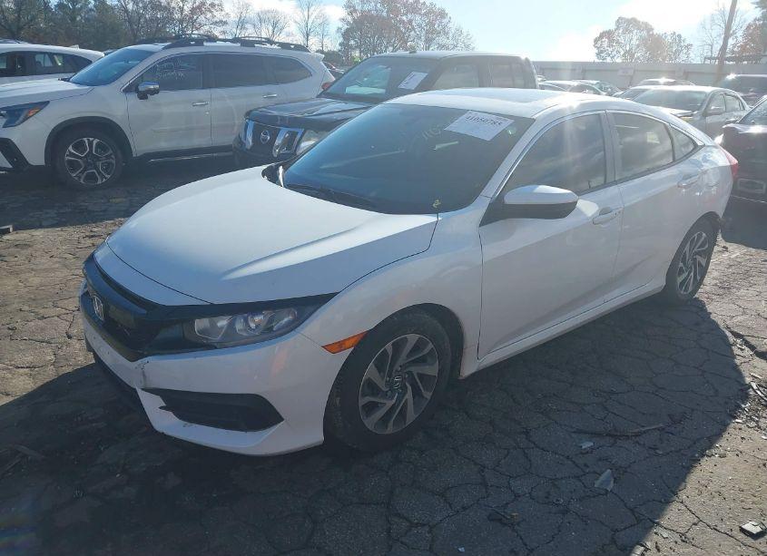 Photo 2 of 2018 Honda Civic EX (VIN 2HGFC2F76JH539819)