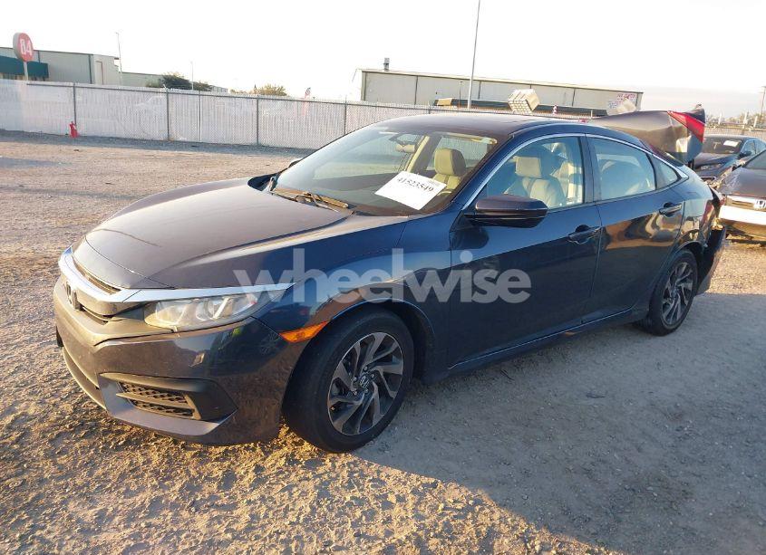 Photo 2 of 2018 Honda Civic EX (VIN 2HGFC2F76JH603101)
