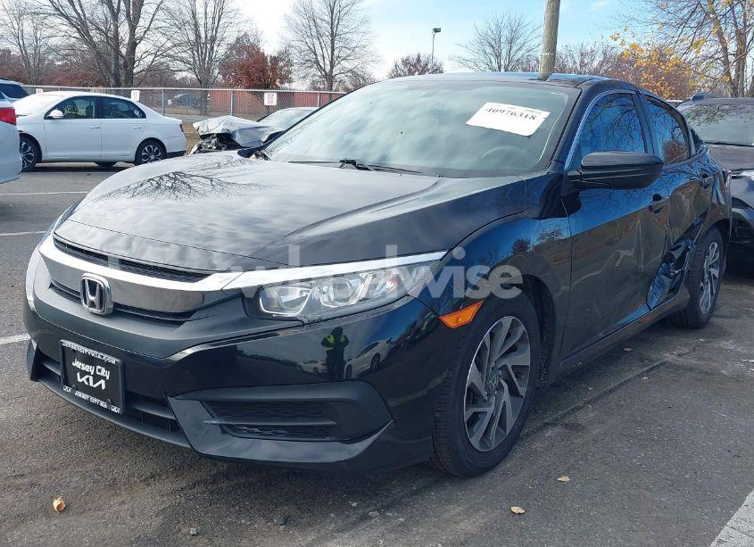 Photo 2 of 2018 Honda Civic EX (VIN 2HGFC2F76JH604183)