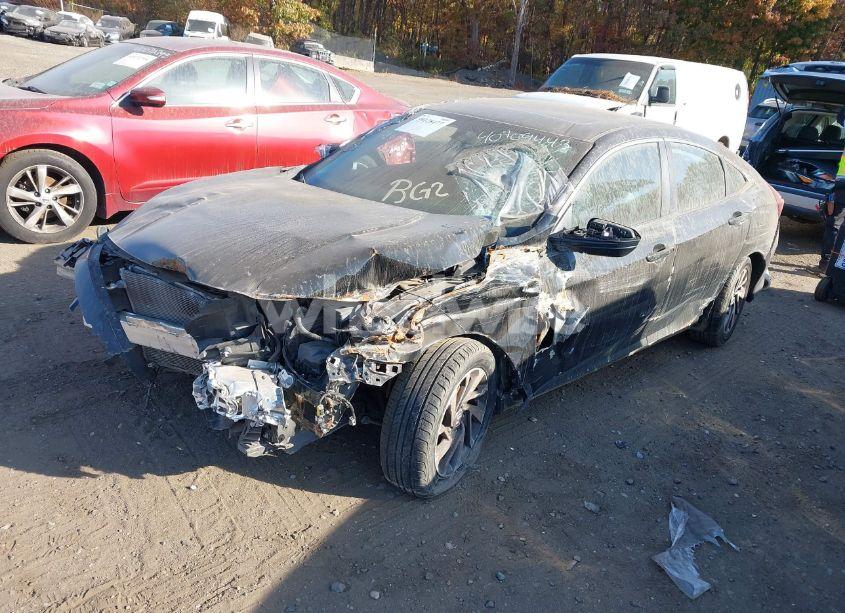 Photo 2 of 2018 Honda Civic EX (VIN 2HGFC2F77JH545225)