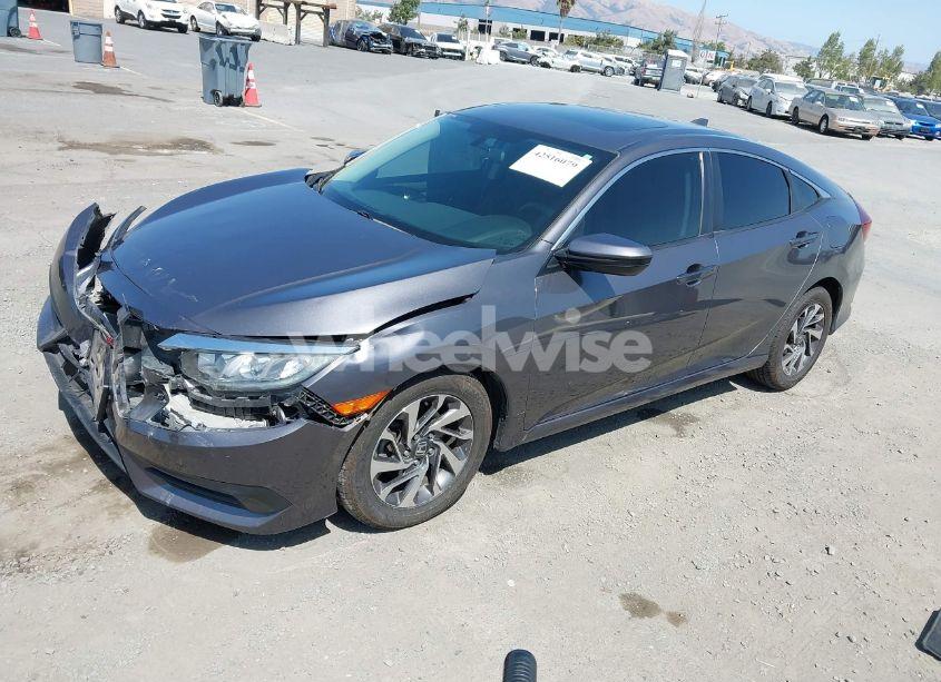 Photo 2 of 2018 Honda Civic EX (VIN 2HGFC2F78JH540230)