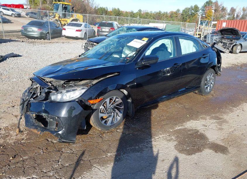 Photo 2 of 2018 Honda Civic EX (VIN 2HGFC2F78JH590979)