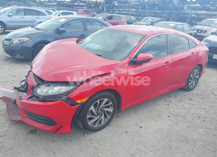 Photo 2 of 2018 Honda Civic EX (VIN 2HGFC2F78JH604394)