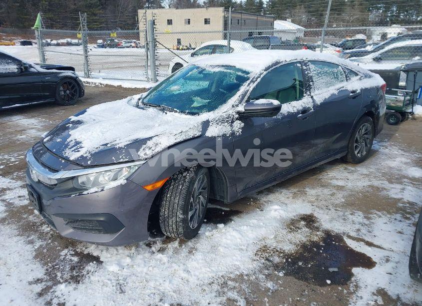 Photo 2 of 2018 Honda Civic EX (VIN 2HGFC2F79JH545842)