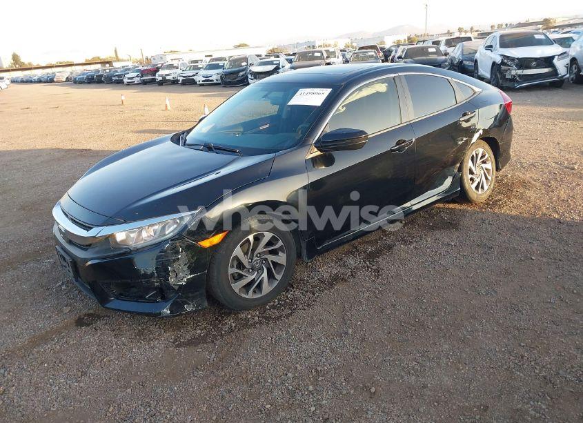 Photo 2 of 2018 Honda Civic EX (VIN 2HGFC2F79JH576153)