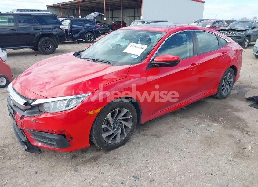 Photo 2 of 2016 Honda Civic EX (VIN 2HGFC2F7XGH502460)
