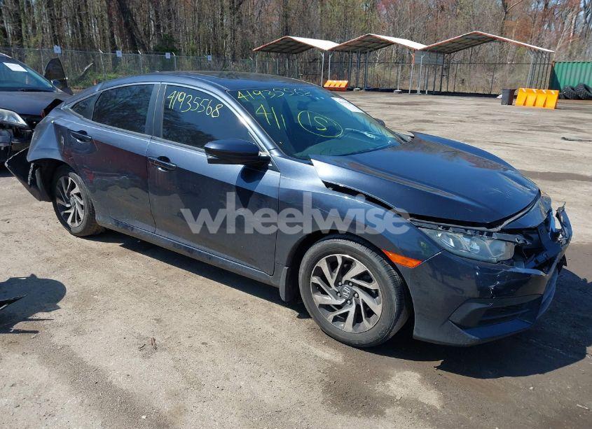 2018 Honda Civic EX (VIN 2HGFC2F7XJH501655) main photo